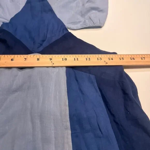 NWT Love the Label Cut Out Midi Dress in Blue Ombre Medium